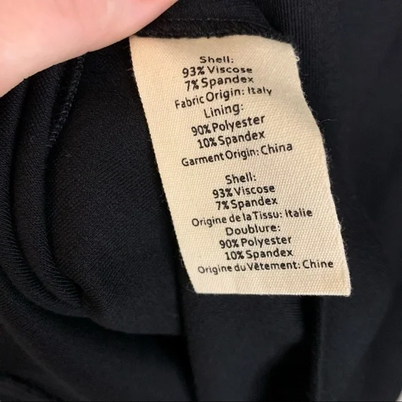 L’AGENCE Sasha Ponte Cold Shoulder Top Black Size Small NWT